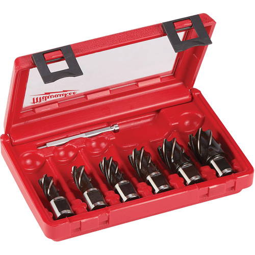 Annular Cutter Drill Bit Set, 6 Pieces, High Speed Steel Mukwa Safety Services