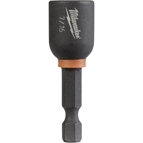 Tourne-&eacute;crou Shockwave Impact Duty, Embout 1/4", Prise 7/16", 1-7/8" lo, Magn&eacute;tique Mukwa Safety Services