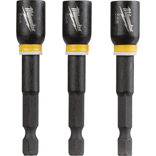 Tourne-&eacute;crou Shockwave Impact Duty, Embout 1/4", Prise 5/16", 2-9/16" lo, Magn&eacute;tique Mukwa Safety Services