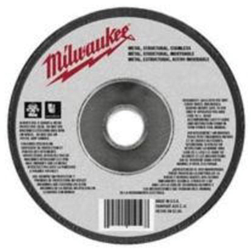 Reinforced Cut-Off Wheels, 6" x 0.045", 7/8" Arbor, Type 1, Aluminum Oxide, 10185 RPM Mukwa Safety Services