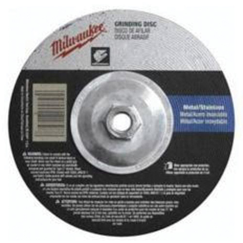 Meule, 7" x 1/4", Arbre 5/8", Oxyde d'aluminium, Type 27 Mukwa Safety Services