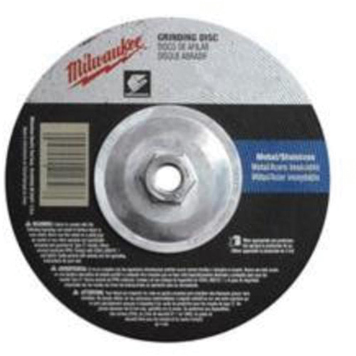 Grinding Wheel, 9" x 1/4", 5/8"-11 Arbor, Aluminum Oxide, Type 27 Mukwa Safety Services