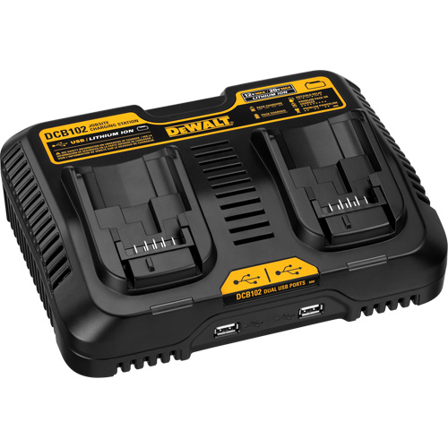 Borne de recharge Max pour chantier, 12 V/20 V, Lithium-ion Mukwa Safety Services