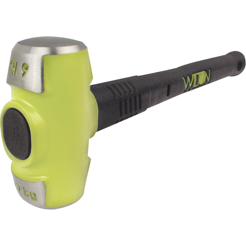 BASH&reg; Sledge Hammer, 6 lbs., 36", Cushion Handle Mukwa Safety Services
