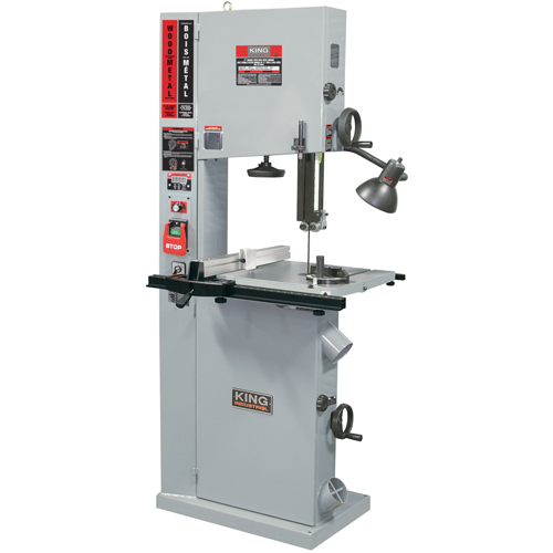 Variable Speed Bandsaw, Vertical, 220 V Mukwa Safety Services