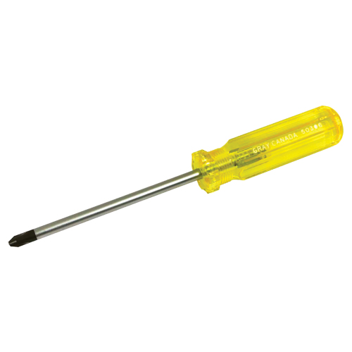 Phillips Screwdriver, #3, 10" L, Plastic Handle Mukwa Safety Services