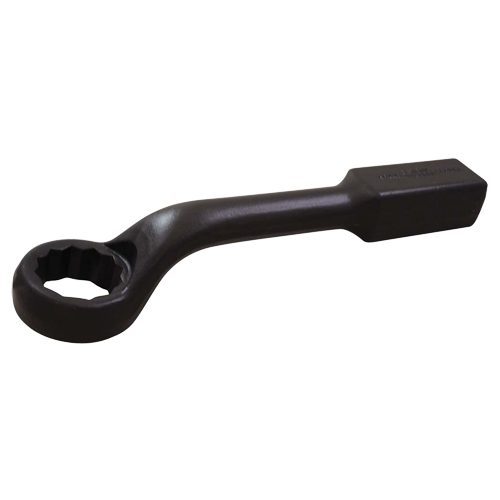 Striking Face Box Wrench, 12 Point, 27 mm, 45° Offset, Black Oxide Finish Mukwa Safety Services