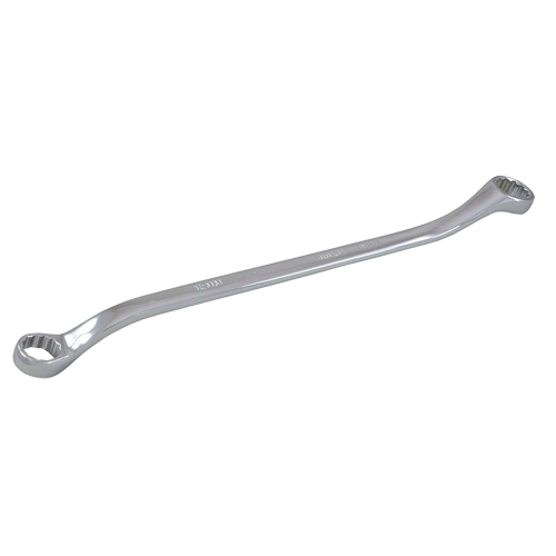 Box End Wrench, 12 Point, 8/9 mm, 15° Offset, Chrome Finish Mukwa Safety Services