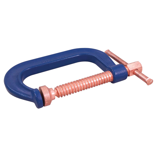 C-Clamp, 4" (102 mm) Capacity, 3" (76 mm) Throat Depth Mukwa Safety Services
