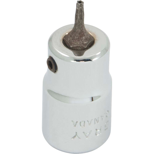 Douille &agrave; embout, Torx, T7 x 2-1/8" lo, Prise 3/8" Mukwa Safety Services