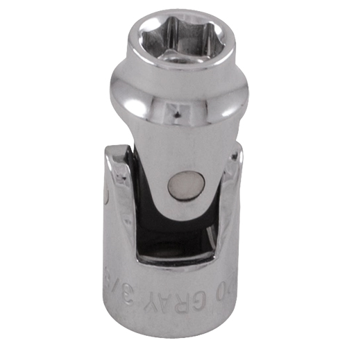 Universal Joint Socket , 3/8" Drive, 6 Points Mukwa Safety Services