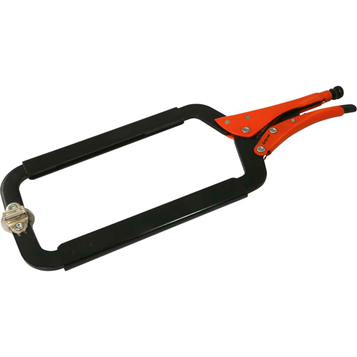 Locking Pliers, 18-1/2" Length, C-Clamp Mukwa Safety Services