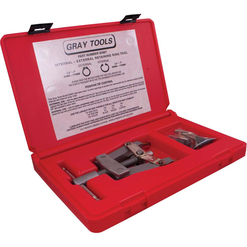Internal/External Retaining Ring Tool with Tip Set, 13 Pieces Mukwa Safety Services