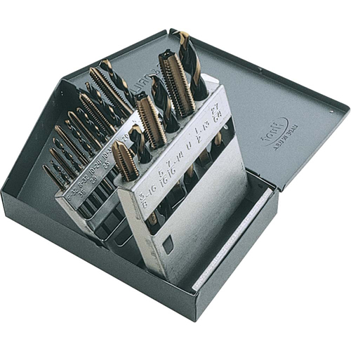 Tap & Drill Set, 18 Pieces Mukwa Safety Services