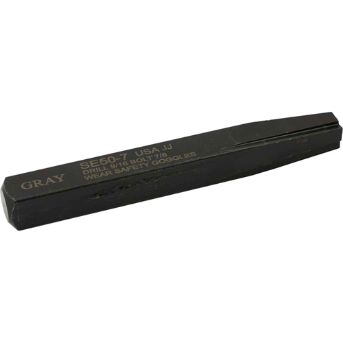 Straight Type Screw Extractor, 7, For Screw Size 7/8", Carbide Mukwa Safety Services