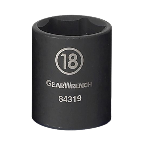 Socket, Impact, 11 mm, 3/8" Drive, 6 Points Mukwa Safety Services