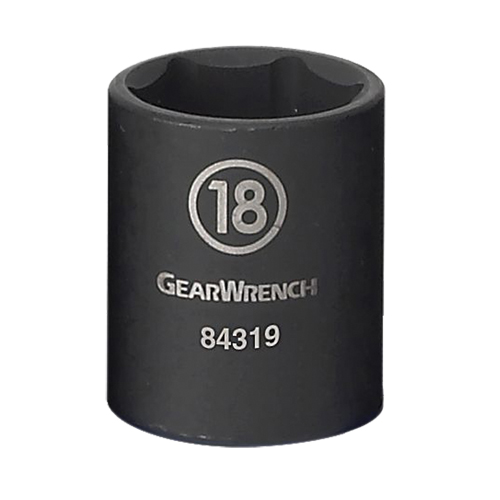 Socket, Impact, 13 mm, 3/8" Drive, 6 Points Mukwa Safety Services