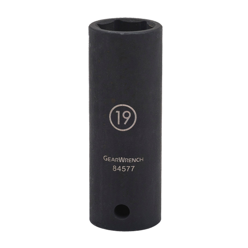 Socket, Impact, 26 mm, 1/2" Drive, 6 Points, Deep Mukwa Safety Services
