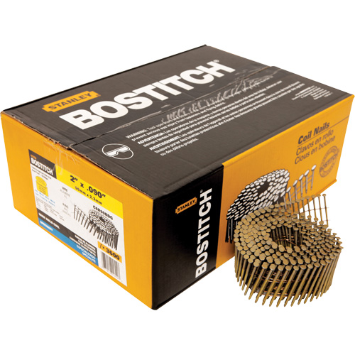 15° Wire Weld Coil Siding Nails Mukwa Safety Services