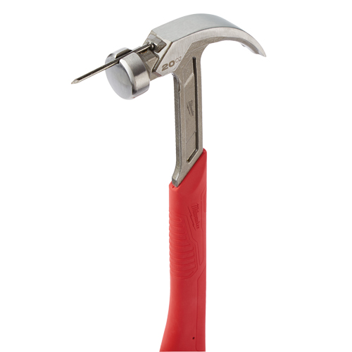 Marteau &agrave; panne incurv&eacute;e et face lisse, 20 oz, Prise en Acier plein, 14" lo Mukwa Safety Services