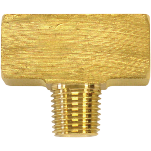 Male Branch Tee, Brass, 1/8" Mukwa Safety Services