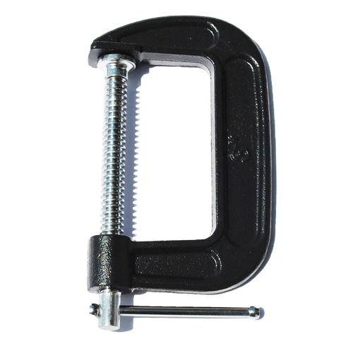 C-Clamp, 4" (102 mm) Capacity, 2-3/4" (70 mm) Throat Depth Mukwa Safety Services