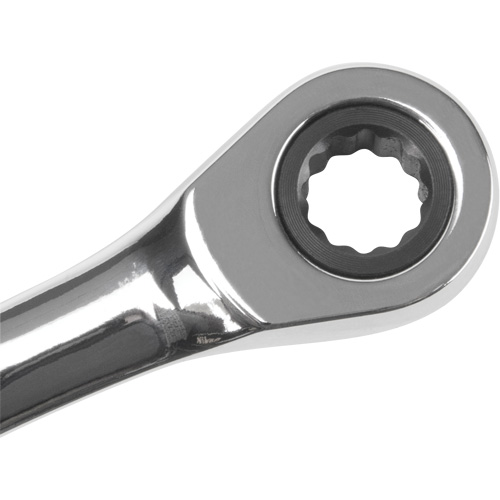 Cl&eacute; mixte &agrave; cliquet m&eacute;trique, 12 pans, 8 mm, Fini Chrome Mukwa Safety Services