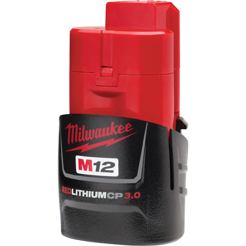 M12 Redlithium 3.0 Compact Battery Pack, Lithium-Ion, 12 V, 3.0 Ah Mukwa Safety Services