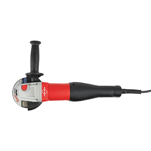 No-Lock Braking Small Angle Grinder, 4-1/2"/5", 120 V, 11 A, 12000 RPM Mukwa Safety Services