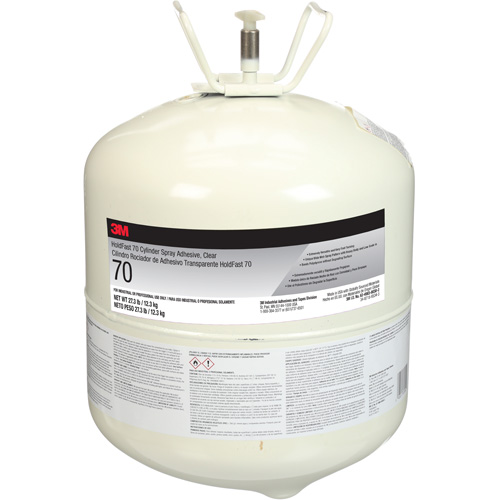 Scotch-Weld HoldFast 70 Spray Adhesive, Clear, Canister Mukwa Safety Services