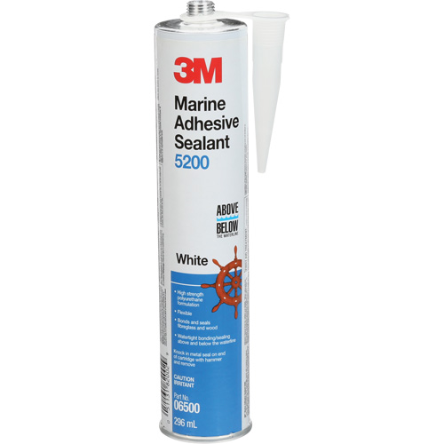 Marine Adhesive Sealant 5200, 378 ml, White Mukwa Safety Services