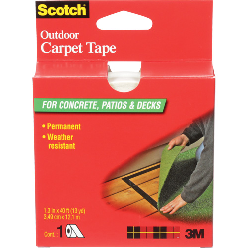 Scotch&reg; Outdoor Carpet Tape, 35 mm (1-2/5") W x 12.2 m (40') L Mukwa Safety Services