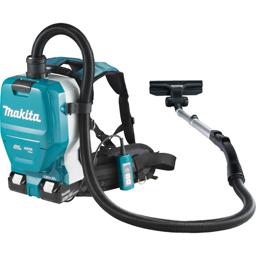 Brushless Backpack Vacuum, 0.5 US Gal. (1.9 Litres) Mukwa Safety Services