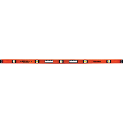 Heavy Duty Level, I-Beam, 72" L, Aluminum, 5, Non-Magnetic Mukwa Safety Services