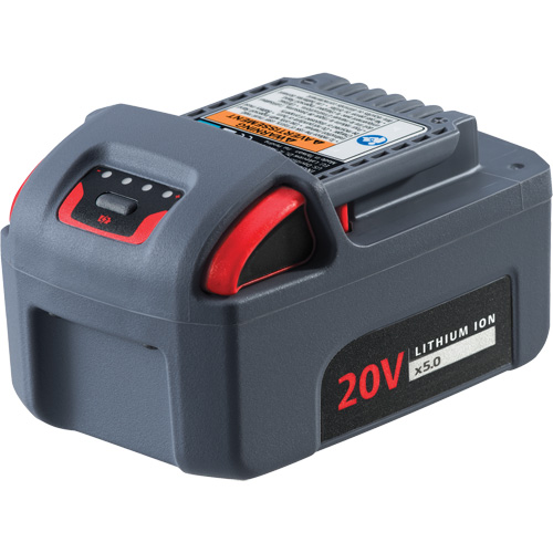 Pile haute capacit&eacute; IQV20, Lithium-ion, 20 V, 5 Ah Mukwa Safety Services