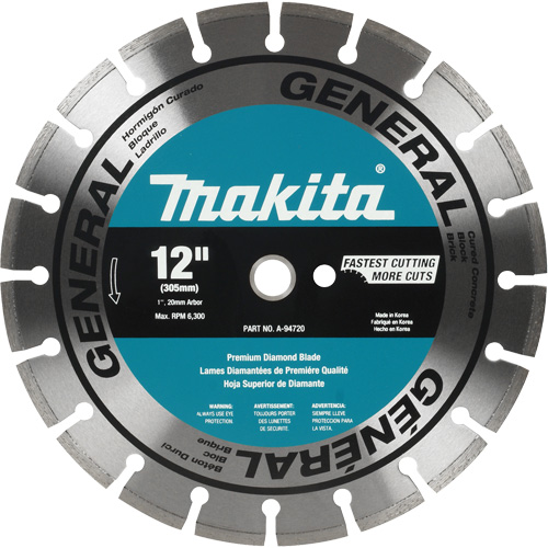 General Purpose Segmented Diamond Blade Mukwa Safety Services