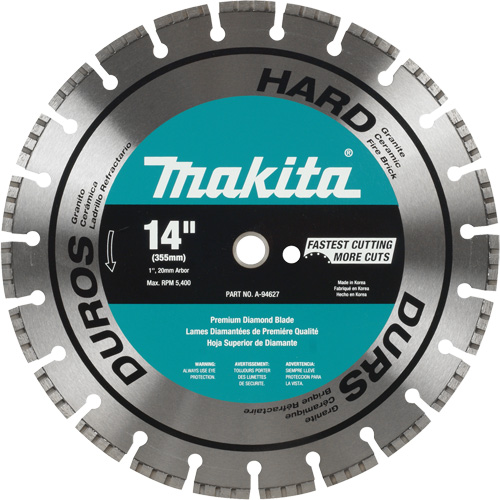 Hard Material Turbo Diamond Blade Mukwa Safety Services