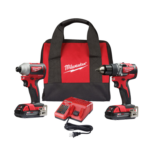 M18 2-Tool Combo Kit, Lithium-Ion, 18 V Mukwa Safety Services