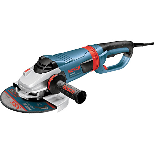 High Performance Large Angle Grinder, 9", 120 V, 15 A, 6500 RPM Mukwa Safety Services