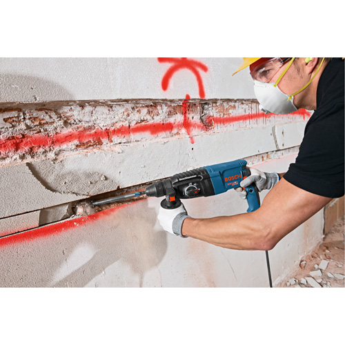 Marteau rotatif SDS-Plus Bulldog Xtreme, 3/16"-5/8", 8 A, 0-5100 Coups/min, 0-1300 Tr/min, 2 lb-pi. Mukwa Safety Services