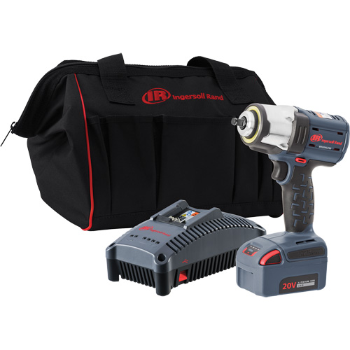 Ensemble de cl&eacute;s &agrave; chocs compactes sans fil IQv20, 20 V, Mandrin 3/8" Mukwa Safety Services