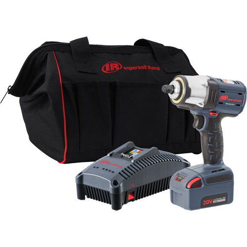 Ensemble de cl&eacute;s &agrave; chocs compactes sans fil IQv20, 20 V, Mandrin 1/2" Mukwa Safety Services