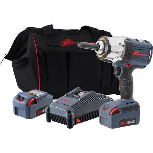 Cl&eacute; &agrave; percussion sans fil IQv20 avec n&eacute;cessaire de rallonge 2" Anvil, 20 V, Mandrin 1/2" Mukwa Safety Services