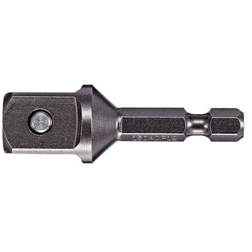 Adapter & Extension, 1/4" Drive Size, 1/2" Male Size, Pin, 2" L Mukwa Safety Services