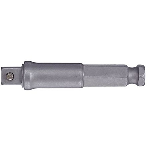 Adapter & Extension, 7/16" Drive Size, 1/2" Male Size, Pin, 3" L Mukwa Safety Services