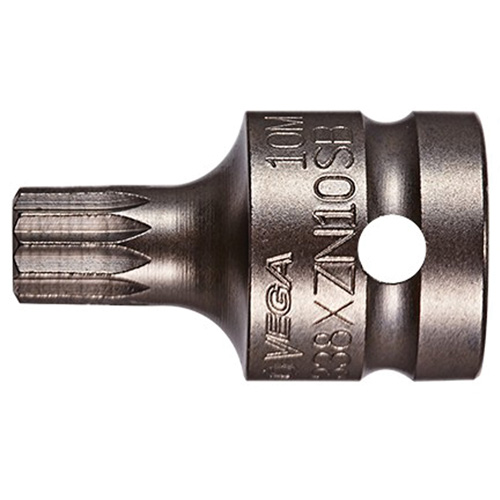 Socket Bit, Triple Square, 6 x 1-1/2" L, 1/2" Drive Mukwa Safety Services