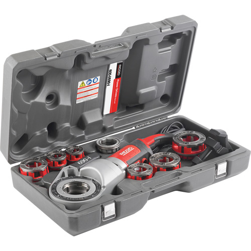 Syst&egrave;me de filetage motoris&eacute; manuel, 36 tr/min, Filetage de la tige 1/8" - 2" Mukwa Safety Services