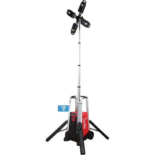 Tour d&eacute;clairage et chargeur MX Fuel Rocket, DEL, 27 000 lumens Mukwa Safety Services