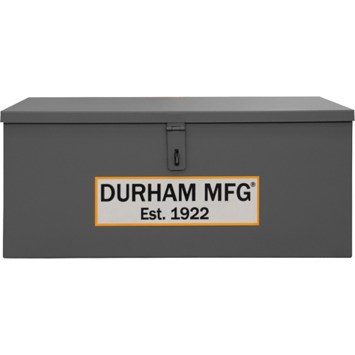 Coffre &agrave; outils de chantier pour soudeur, 30-11/16" x 17-3/8" x 12-3/16", Acier, Gris Mukwa Safety Services