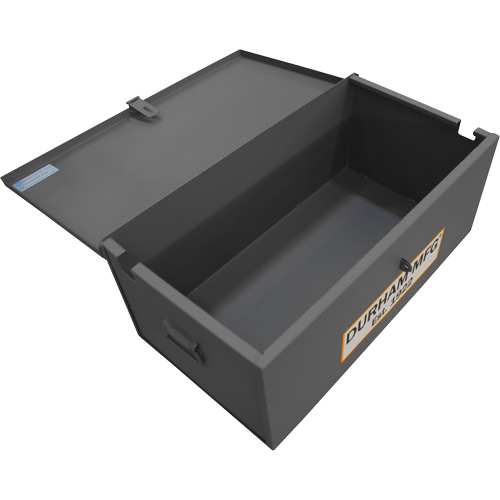 Coffre &agrave; outils de chantier pour soudeur, 30-11/16" x 17-3/8" x 12-3/16", Acier, Gris Mukwa Safety Services
